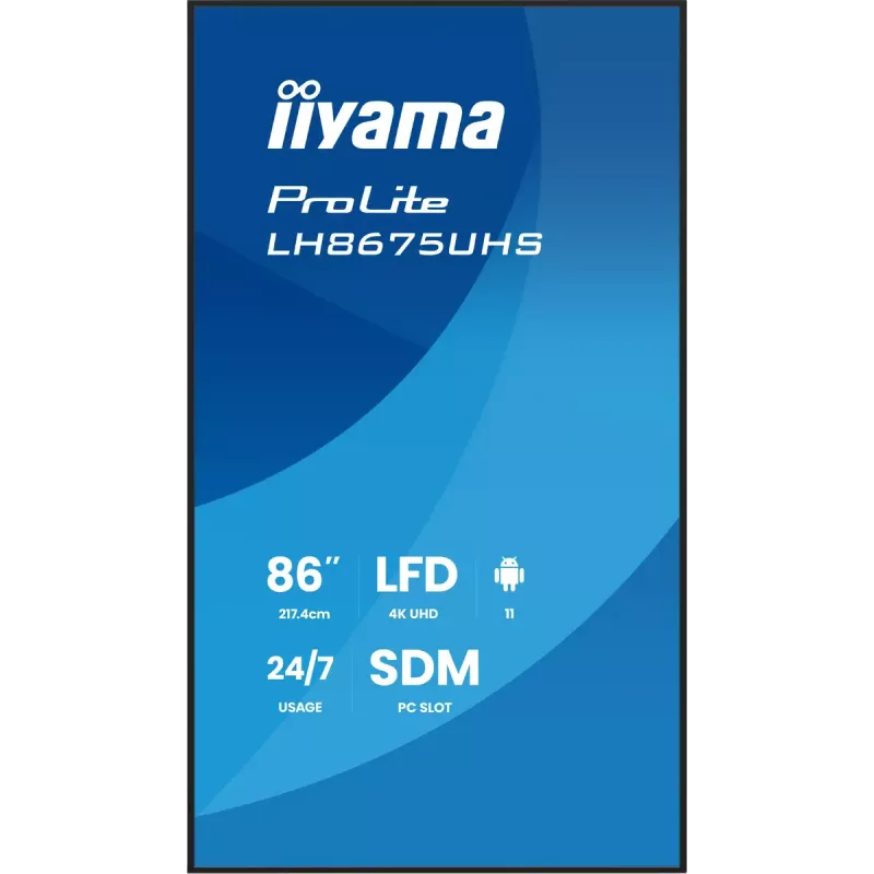 Digitálny signage displej iiyama 86