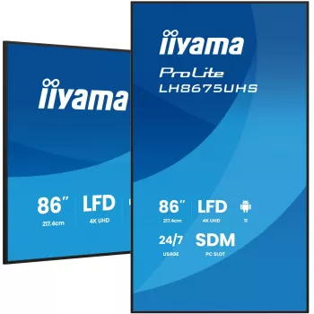 Digitálny signage displej iiyama 86