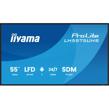 iiyama LH5575UHS-B2AG Signage Display digitálny signage plochý displej 138,7 cm (54,6