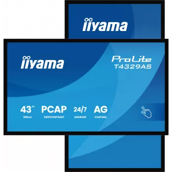 iiyama T4329AS-B1AG počítačový monitor 108 cm (42,5