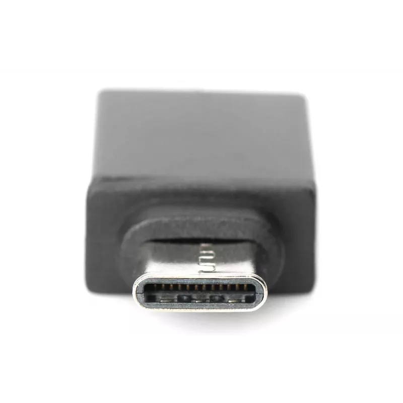DIGITUS USB Type-C adaptér, Type-C na A SuperSpeed, čierny