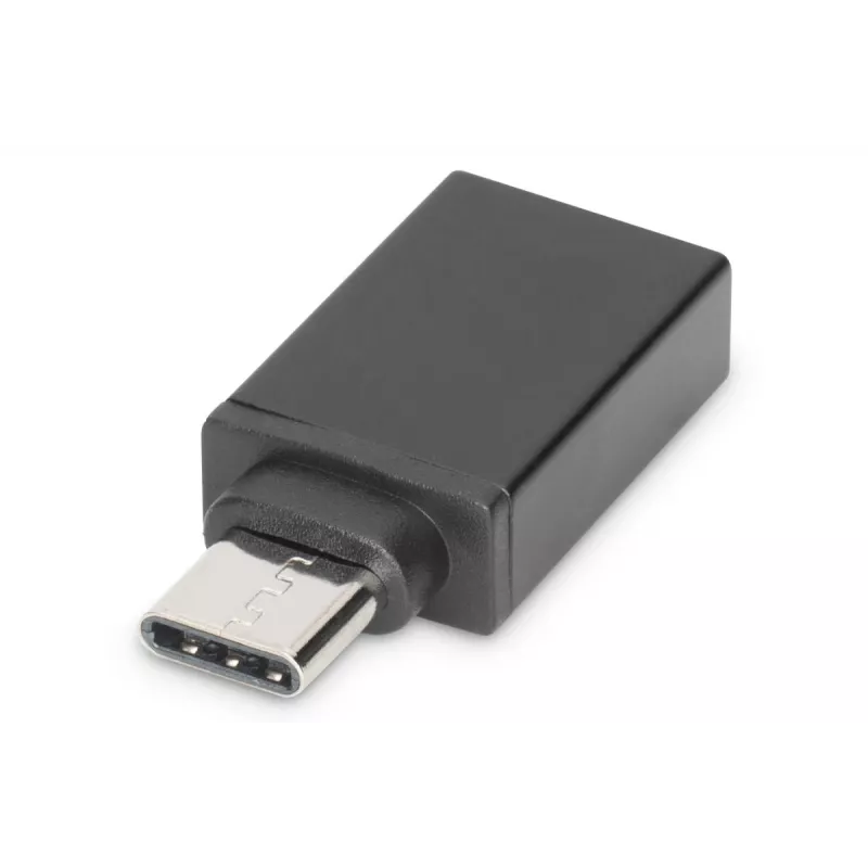 DIGITUS USB Type-C adaptér, Type-C na A SuperSpeed, čierny