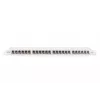 DIGITUS patch panel CAT6A EA tienený, 24-portový RJ45 ochrana proti prachu, 8P8C, 0,5U, sivá RAL 7035