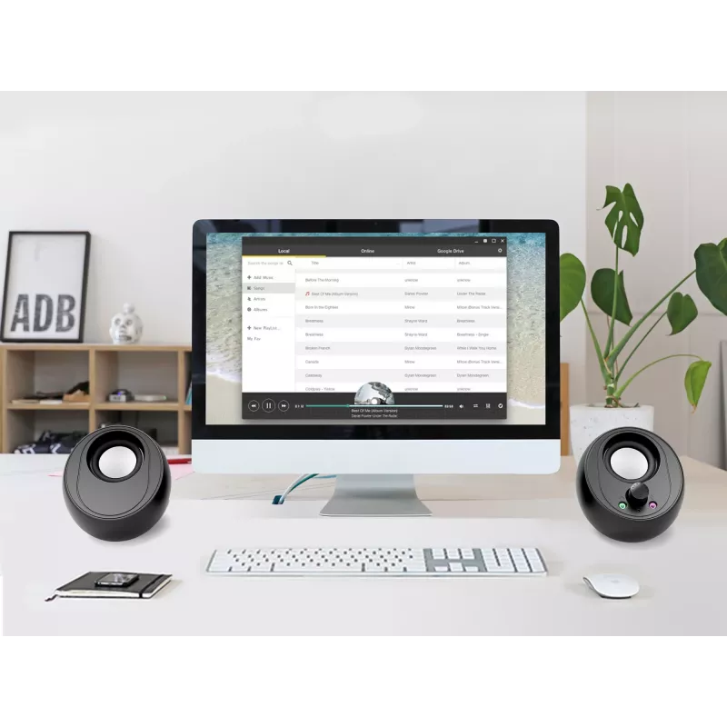 Conceptronic BJORN 2.0-kanálový počítačový reproduktor s Bluetooth, 10 W