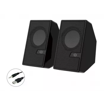 Conceptronic BJORN 2.0-kanálový počítačový reproduktor s Bluetooth, 6 W