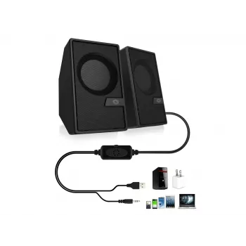 Conceptronic BJORN 2.0-kanálový počítačový reproduktor s Bluetooth, 6 W