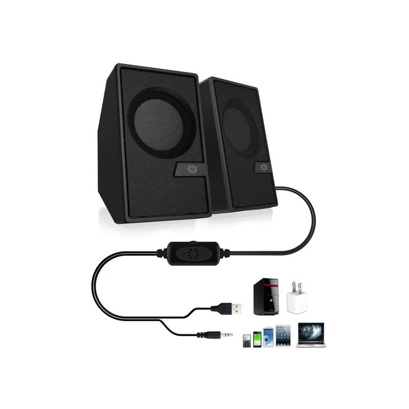 Conceptronic BJORN 2.0-kanálový počítačový reproduktor s Bluetooth, 6 W