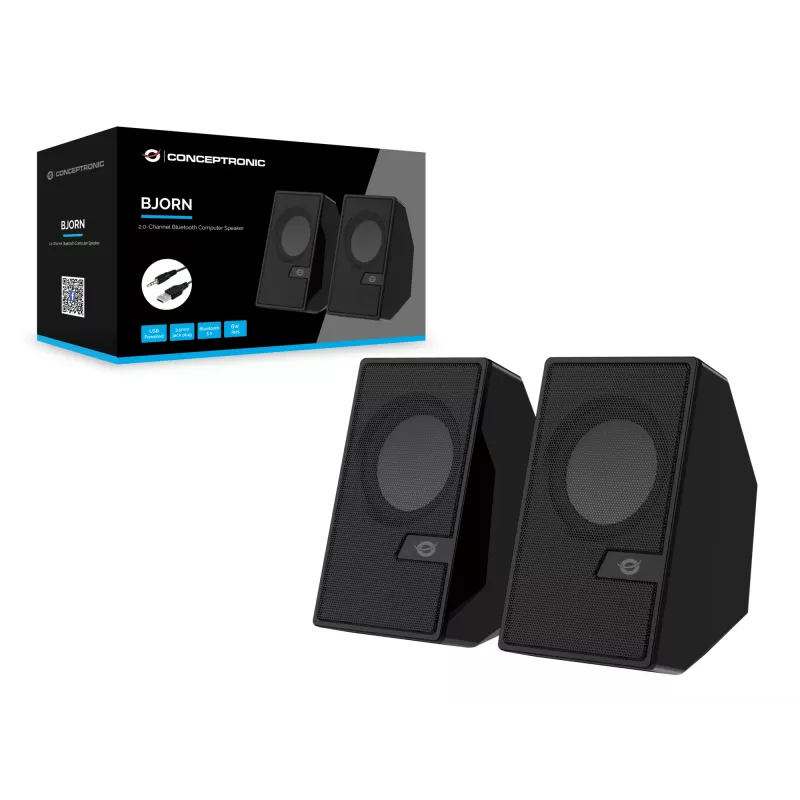 Conceptronic BJORN 2.0-kanálový počítačový reproduktor s Bluetooth, 6 W