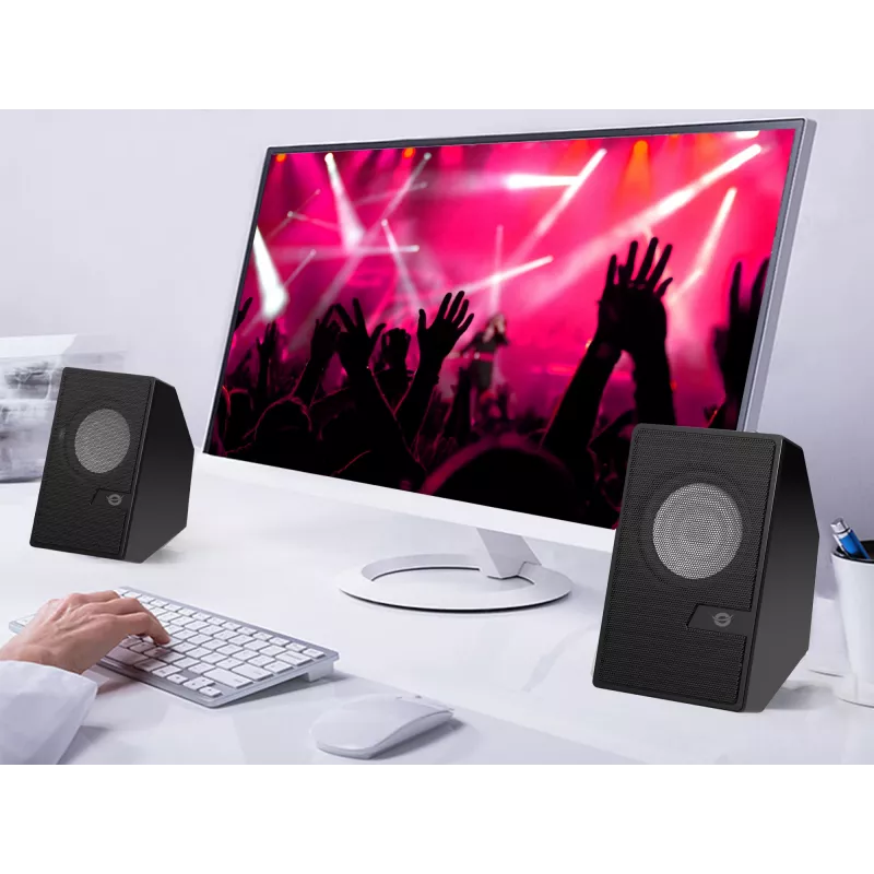 Conceptronic BJORN 2.0-kanálový počítačový reproduktor s Bluetooth, 6 W