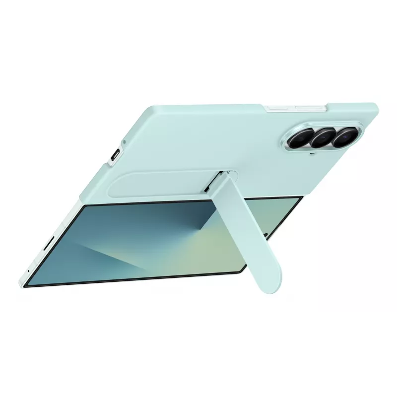 Samsung Galaxy Fold7 silikónové puzdro, kryt, Samsung, Galaxy Z Fold7, 20,3 cm (8 palcov), mätová farba