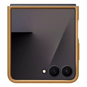 Ochranný kryt Flip-Cover Samsung Flip7 Kindsuit EF-VF766PAEGWW pre Galaxy Z Flip7 – camel