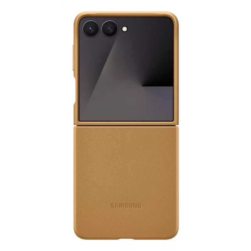 Ochranný kryt Flip-Cover Samsung Flip7 Kindsuit EF-VF766PAEGWW pre Galaxy Z Flip7 – camel