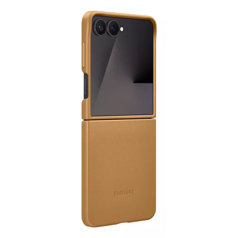 Ochranný kryt Flip-Cover Samsung Flip7 Kindsuit EF-VF766PAEGWW pre Galaxy Z Flip7 – camel