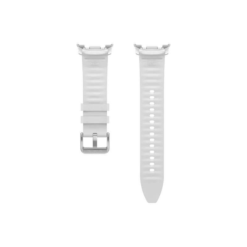 Hybridný remienok pre Samsung Galaxy Watch8 S/M/L Biely ET-SLL50LWEGEU