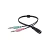 Conceptronic POLONA02BA Slúchadlá/headset Káblové Čelenka Herné Čierne