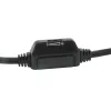 Conceptronic Allround stereo headset, káblový, 20 - 22000 Hz, kancelária/call centrum, 111 g, headset, čierna, strieborná