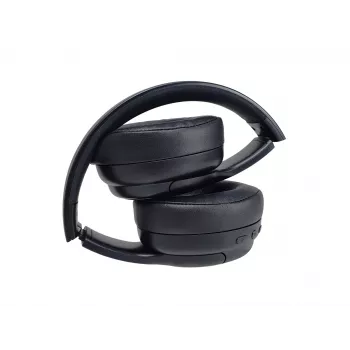 Conceptronic Bluetooth stereo headset, káblový a bezdrôtový, 20 - 20000 Hz, hovory/hudba, 198,5 g, headset, čierna