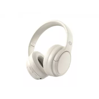 Conceptronic PARRIS03C Bluetooth stereo headset, káblový a bezdrôtový, hudba, 20 - 20000 Hz, 198,5 g, headset, krémová