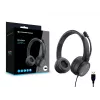 Conceptronic POLONA05B stereo USB headset s mikrofónom s potlačením hluku