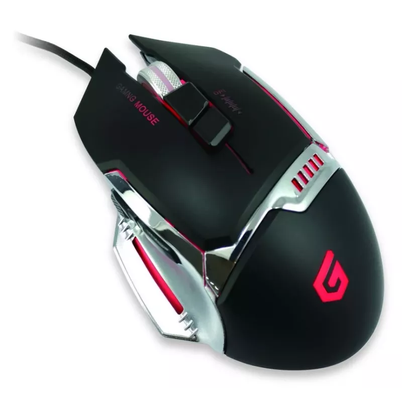 Conceptronic DJEBBEL 8, herná USB myš, 8 programovateľných tlačidiel, 4000 DPI