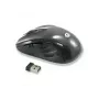 Conceptronic CLLM5BTRVWL bezdrôtová 6-tlačidlové cestovná myš, pre pravákov, optická, RF Wireless, 1600 DPI, čierna