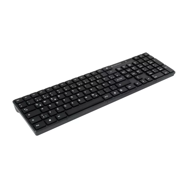 Conceptronic ORAZIO01DE klávesnica myš súčasťou domov RF Wireless QWERTZ nemecká čierna
