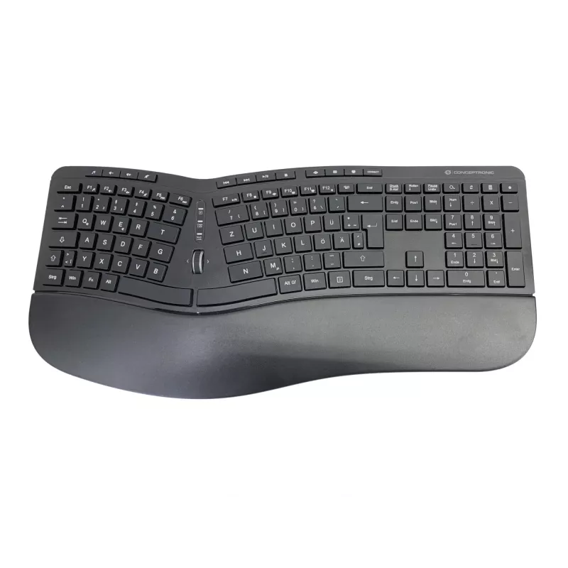 Conceptronic ORAZIO ERGO bezdrôtová ergonomická sada klávesnice a myši, nemecké rozloženie