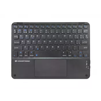 Conceptronic TOBIN01BES 10-palcová Bluetooth klávesnica s touchpadom, QWERTY španielska
