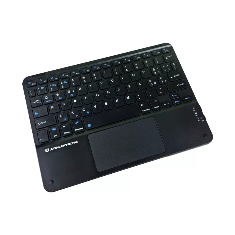 Conceptronic TOBIN01BIT 10-palcová Bluetooth klávesnica s touchpadom, QWERTY talianska