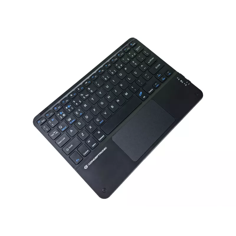 Conceptronic TOBIN01BPT 10-palcová Bluetooth klávesnica s touchpadom, QWERTY portugalská