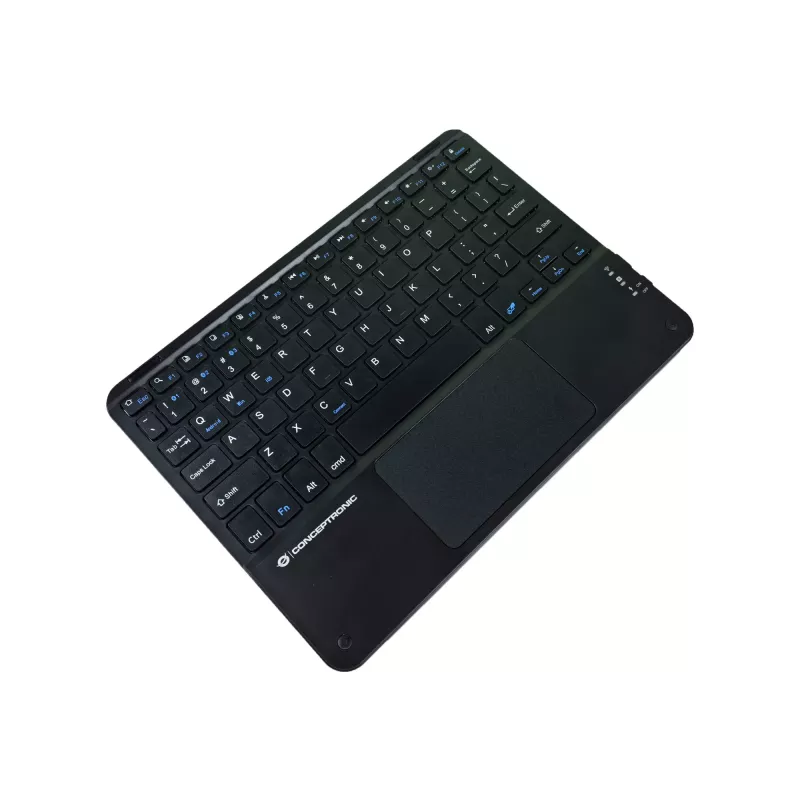 Conceptronic TOBIN01BUS 10-palcová Bluetooth klávesnica s touchpadom, QWERTZ EN (US)