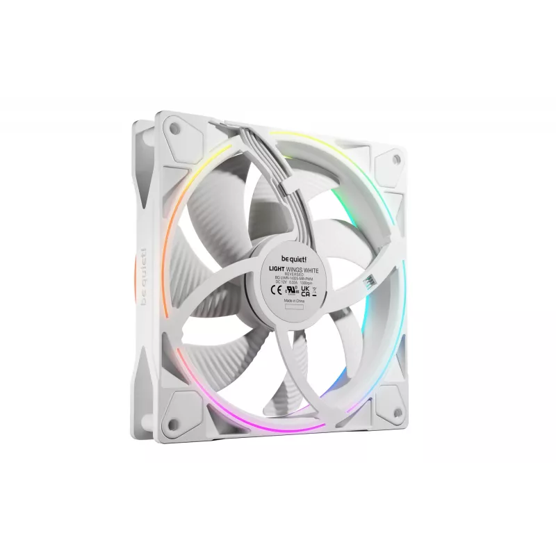 be quiet Light Wings 140 mm PWM Reverse White ventilátor do počítačovej skrine 14 cm 1 ks