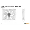 be quiet Light Wings 140 mm PWM Reverse White ventilátor do počítačovej skrine 14 cm 1 ks