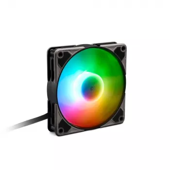 SHARKOON Silent Storm - počítačová skriňa 140-mm-PWM ventilátor, 14 cm, priehľadná