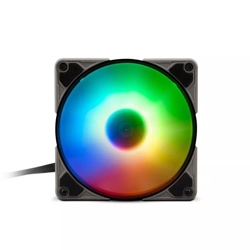 SHARKOON Silent Storm - počítačová skriňa 140-mm-PWM ventilátor, 14 cm, priehľadná