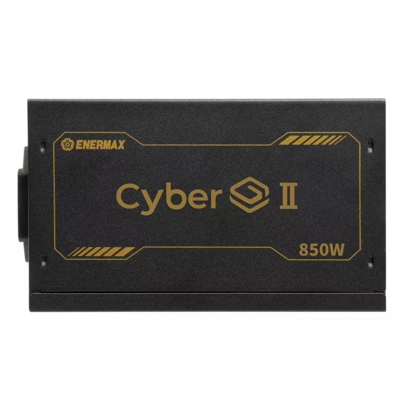 Enermax CyberG II ERV850G-AHG-NAC počítačový zdroj, 850 W, 80 Plus Gold, nemodulárny, ATX, 12-pinový konektor GPU s vysokým výkonom, čierny