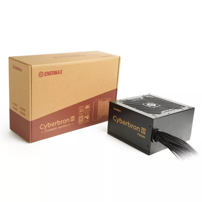 ENERMAX napájací zdroj Cyberbron III 850 Watt 80 Plus Bronze ne-modulárny ATX 3.1