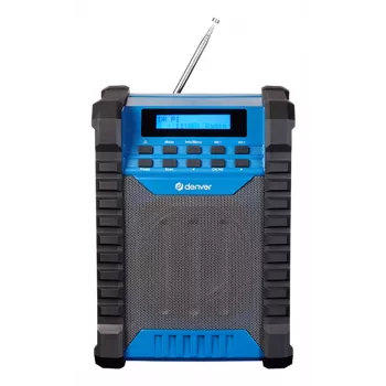 DENVER ELECTRONICS Wrd-60 staveniskové DAB+ rádio s Bluetooth a funkciou pracovného svetla