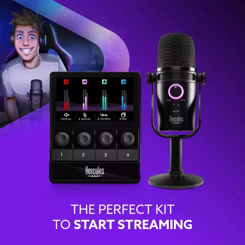 Hercules Stream Starter Kit multimediálna súprava