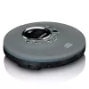 Osobný CD prehrávač Lenco CD-400GY antracitová podpora MP3 odolný proti nárazom 40s