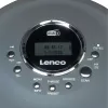 Osobný CD prehrávač Lenco CD-400GY antracitová podpora MP3 odolný proti nárazom 40s