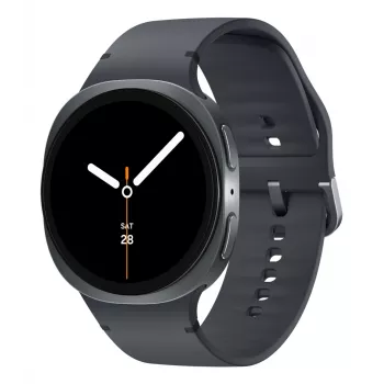 Samsung Galaxy Watch 8 3,81 cm (1,5 palca) AMOLED 44 mm digitálny 480 x 480 pixelov dotykový displej grafit Wi-Fi GPS (satelit)
