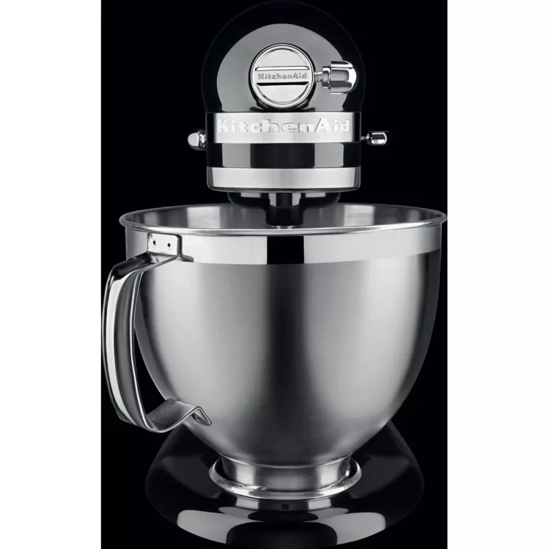 KitchenAid kuchynský robot Artisan 5KSM185PS — 4,8 L nerezová misa, 300 W, 10 rýchlostí, čierny
