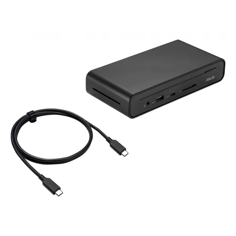 ASUS Triple Display USB-C Dock Duo DC301 káblový čierny