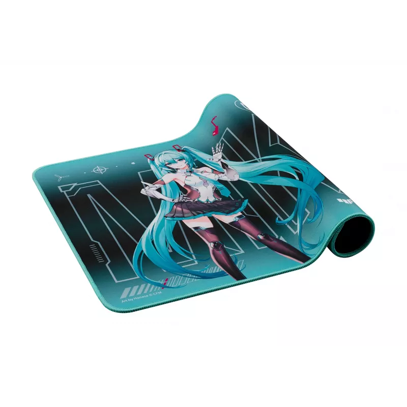 ASUS TUF Gaming P1 Hatsune Miku Edition podložka pod myš herná tyrkysová