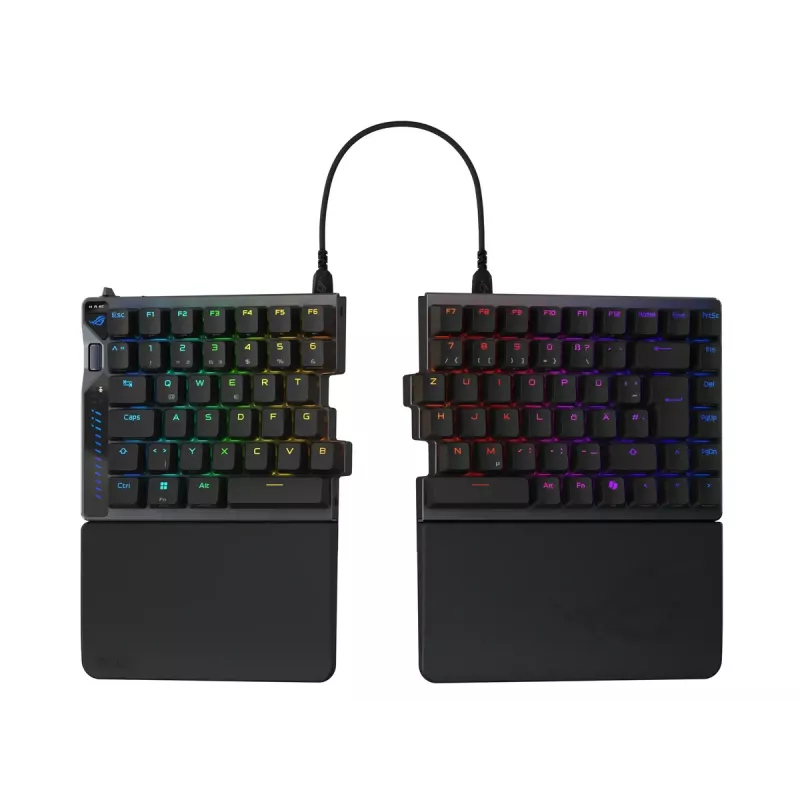 ASUS ROG Falcata klávesnica herná USB + RF Wireless + Bluetooth QWERTZ nemecká čierna