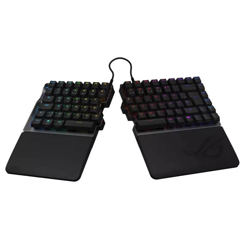 ASUS ROG Falcata klávesnica herná USB + RF Wireless + Bluetooth QWERTZ nemecká čierna
