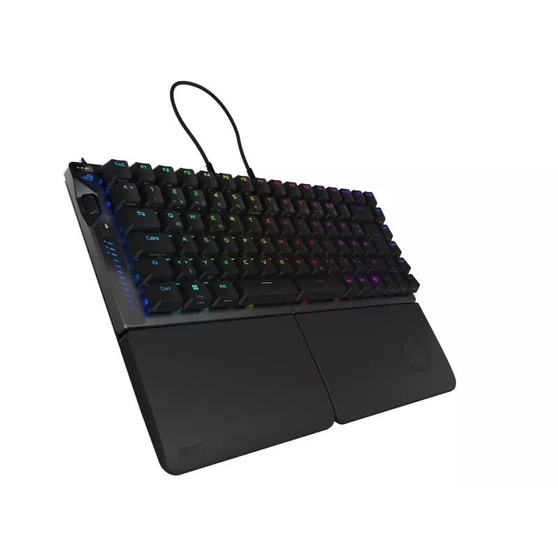 ASUS ROG Falcata klávesnica herná USB + RF Wireless + Bluetooth QWERTZ nemecká čierna