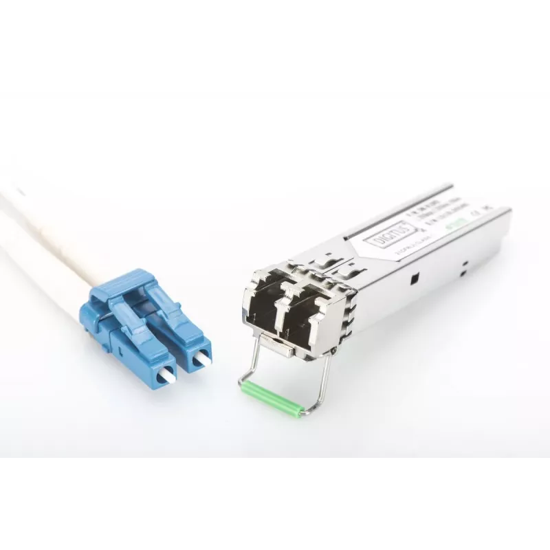 DIGITUS 1,25 Gbit/s SFP modul, až do 80 km Singlemode, LC-Duplex konektor 1000Base-LX, 1550 nm