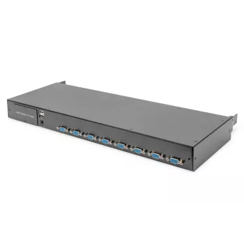 DIGITUS modulárny KVM prepínač 8-portový pre modulárnu KVM konzolu